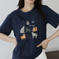 【TIME SALE】リボンDOGS半袖Tシャツ【ネコポス】