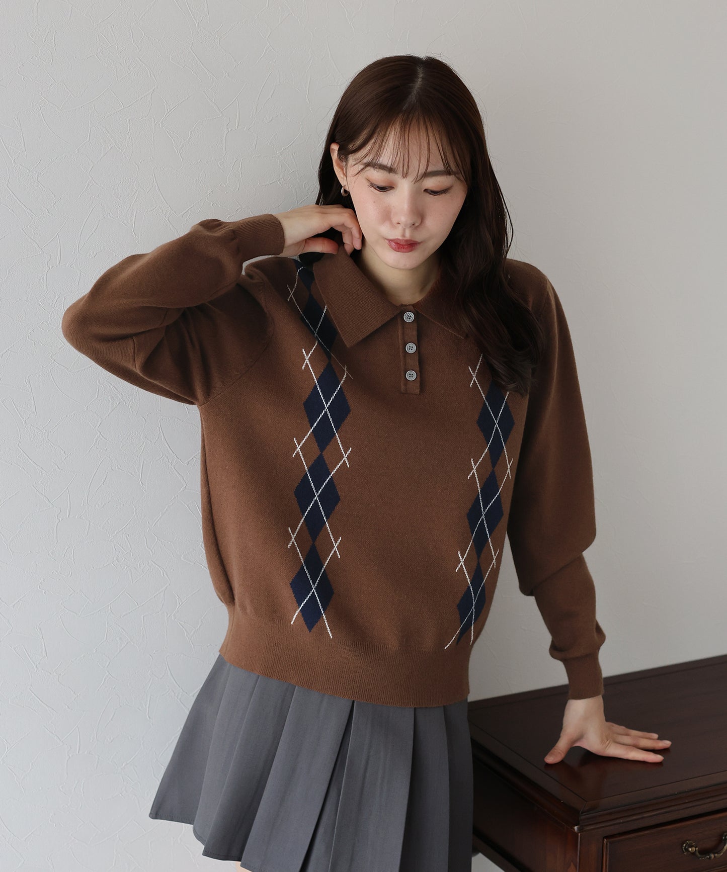 アーガイルポロニット