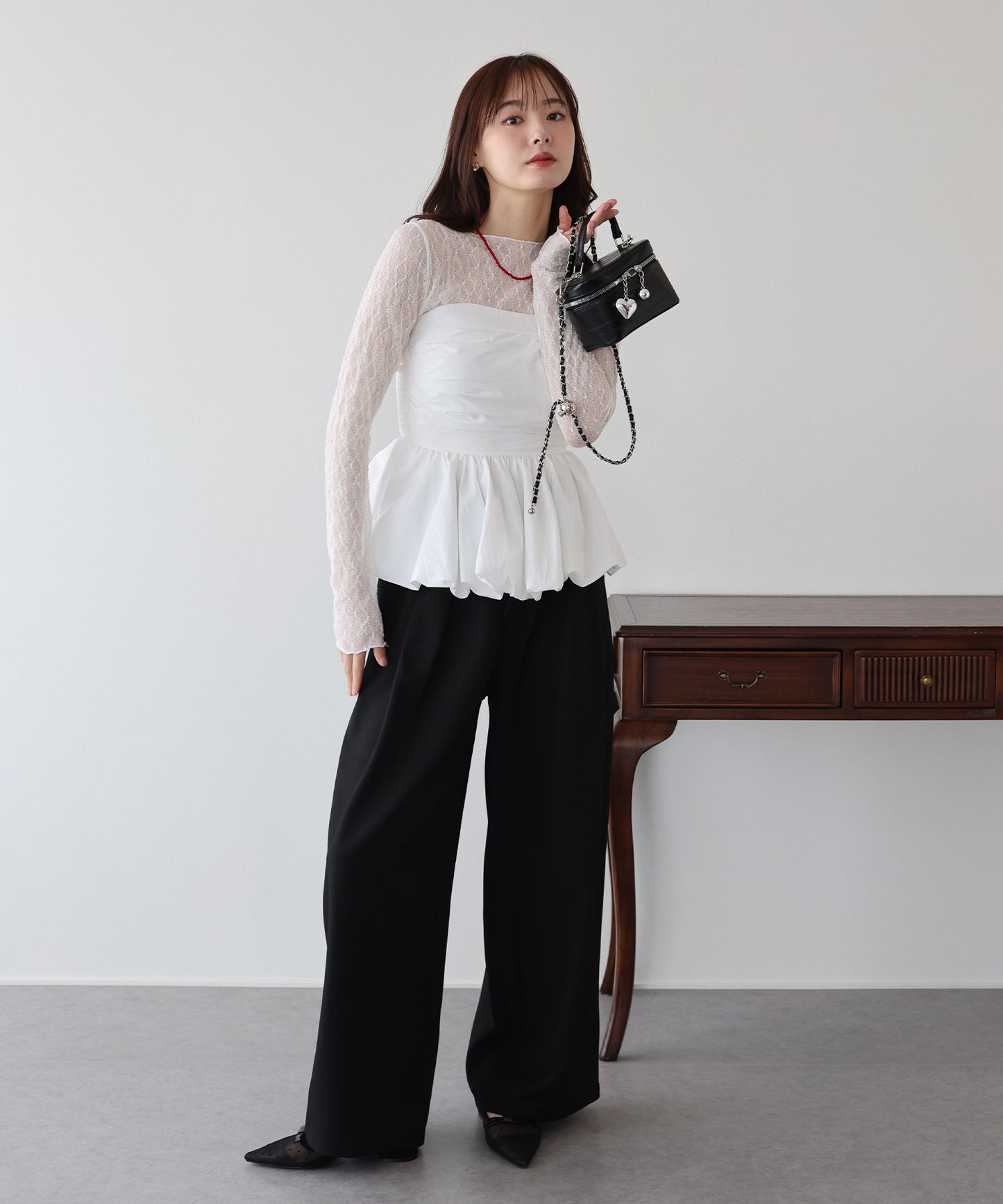 【早割5％OFF】ぽこぽこシアージャガードトップス【ネコポス】