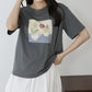 フラワーアートTシャツ【ネコポス】