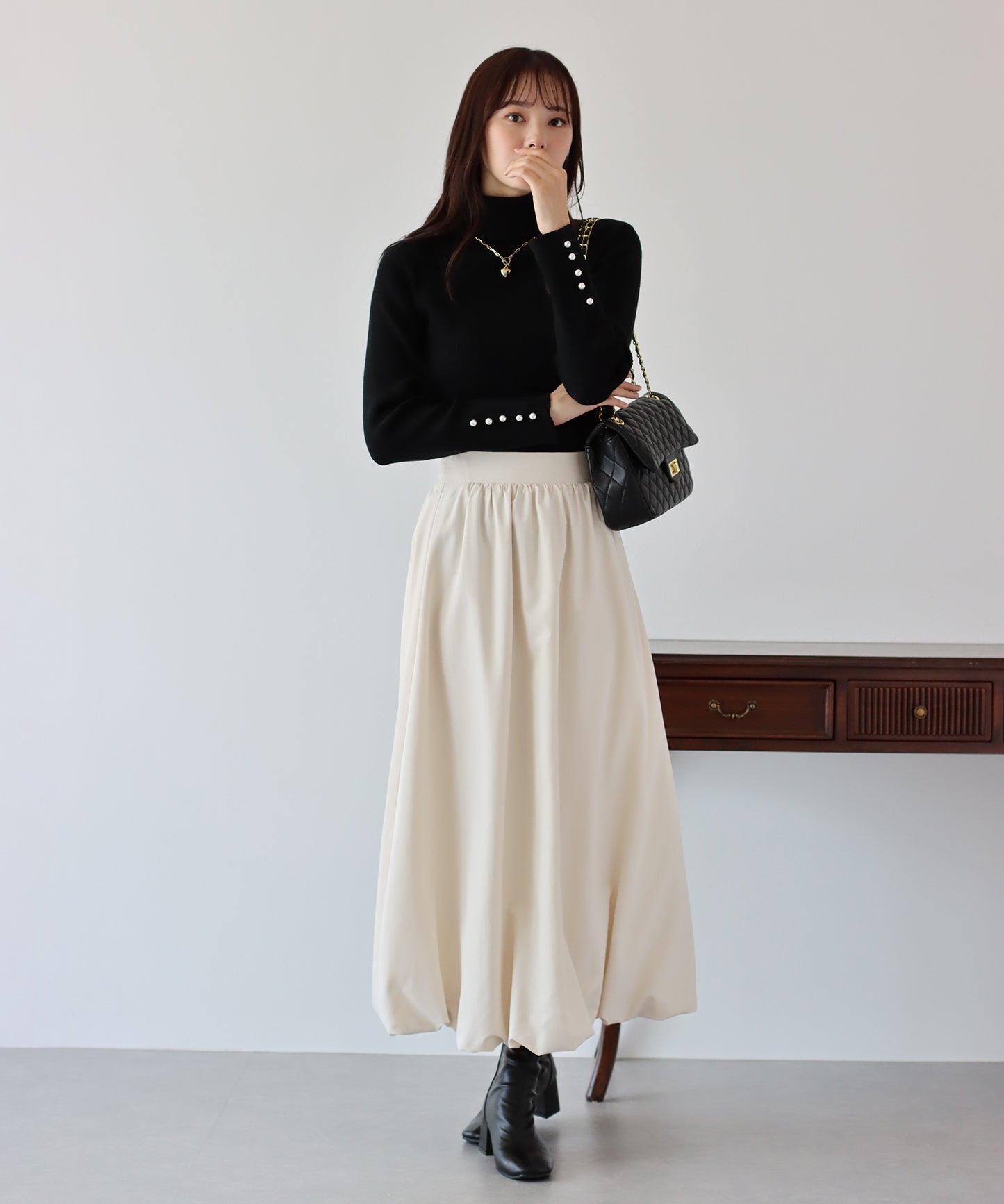 【TIME SALE】エアリーバルーンスカート