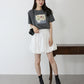 フラワーアートTシャツ【ネコポス】