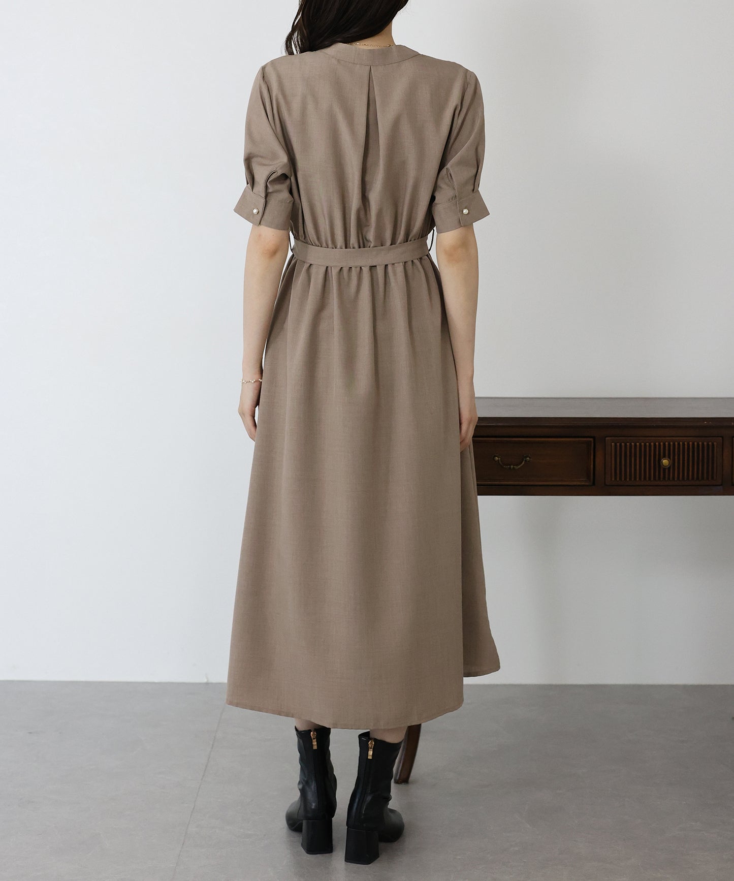 【TIME SALE】2WAYフロントタックワンピース