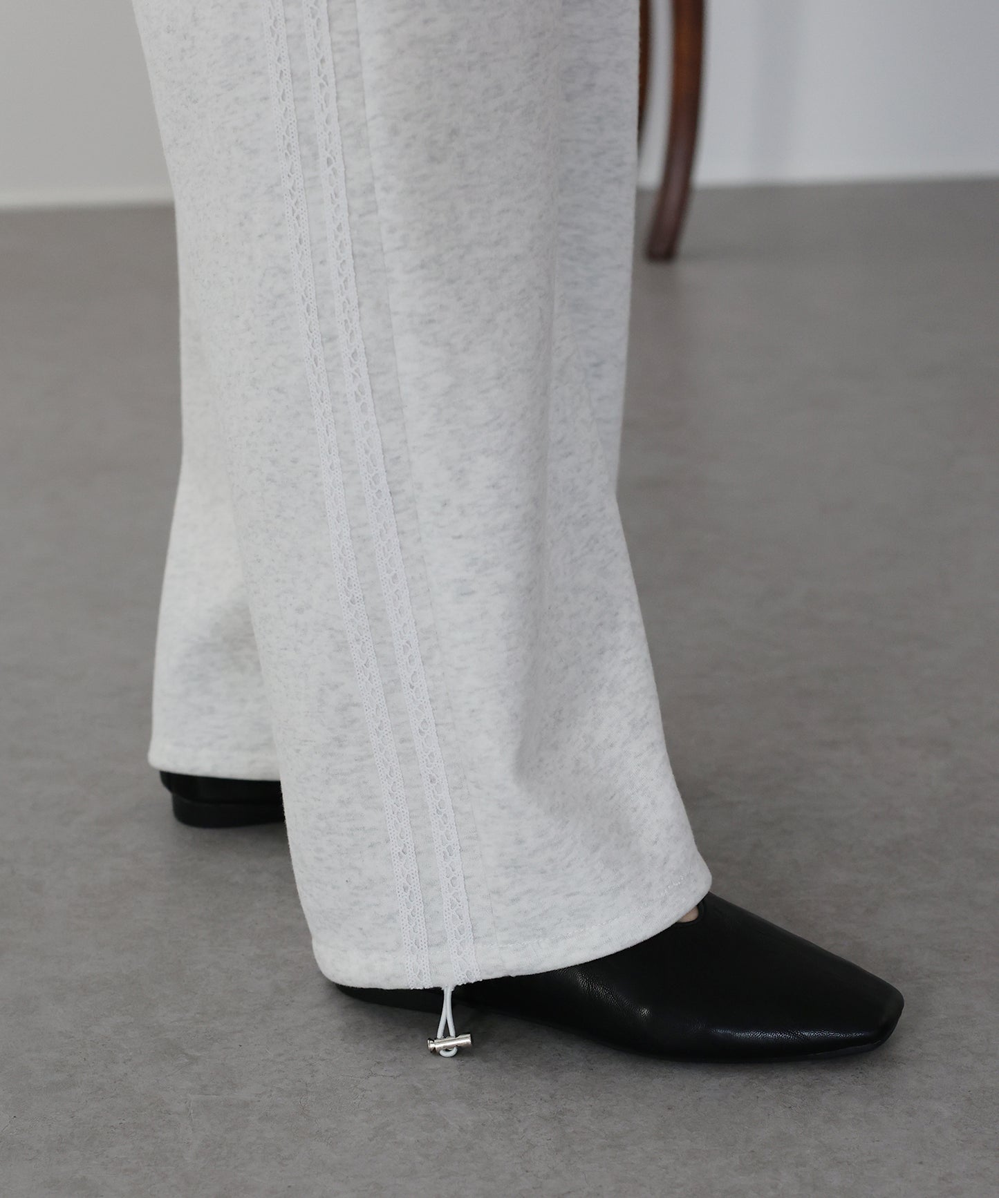 【早割5％OFF】サイドレーススウェットパンツ