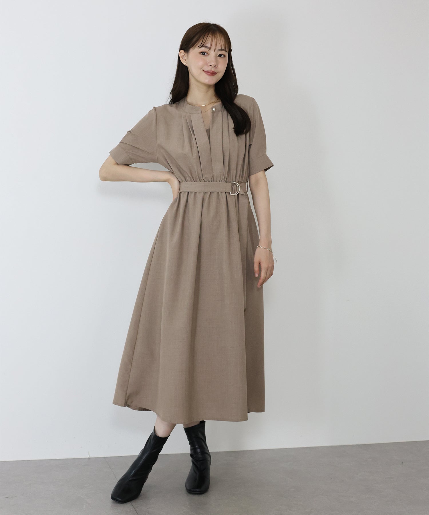 のあページ ハイウエストタックパンツ｜INGNI(イング) 公式通販｜INGNI STORE
