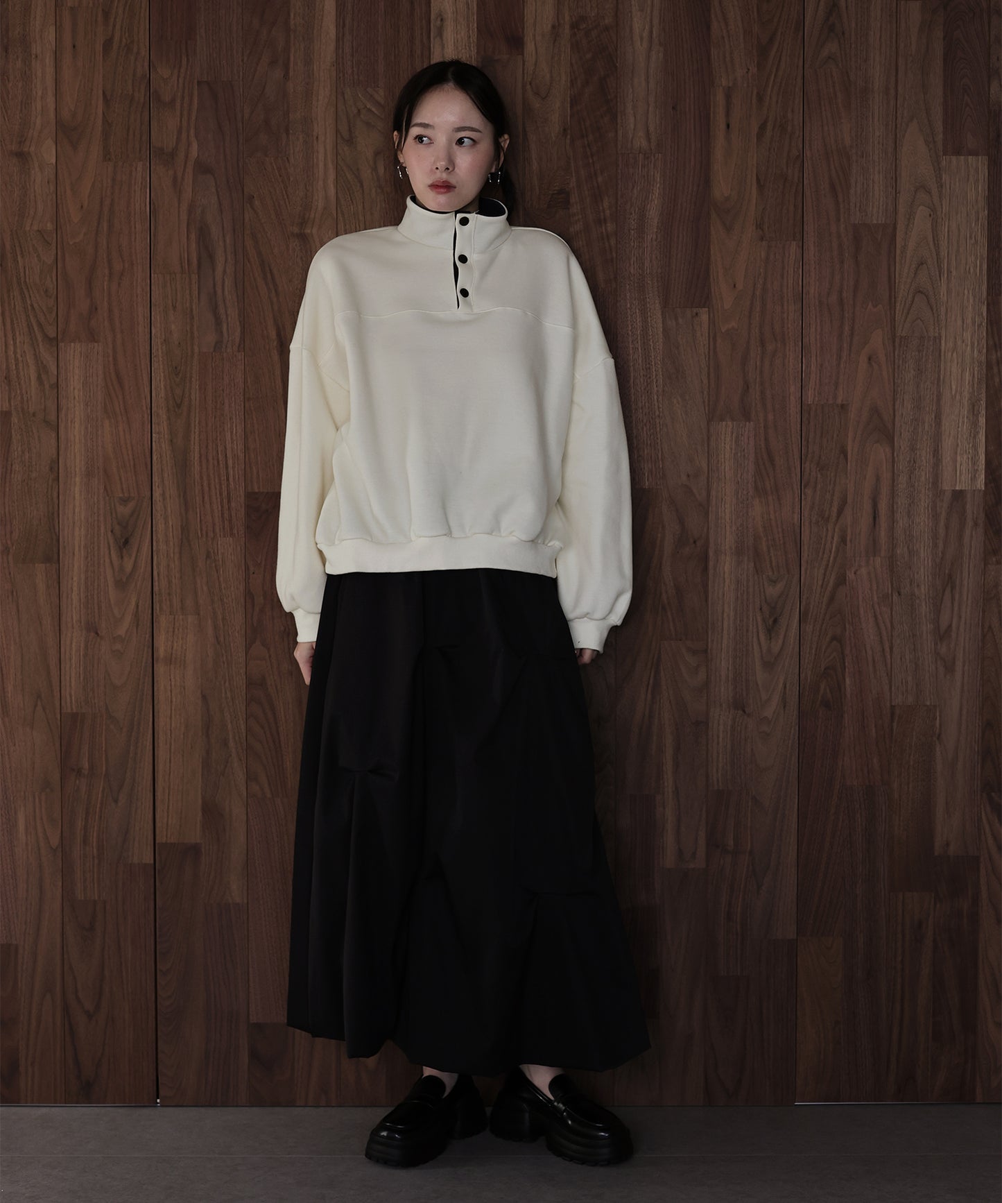 【早割5％OFF】裏起毛バイカラースウェット