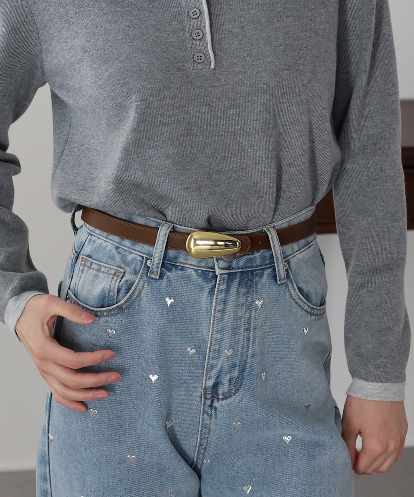 ニュアンスメタルベルト【ネコポス】