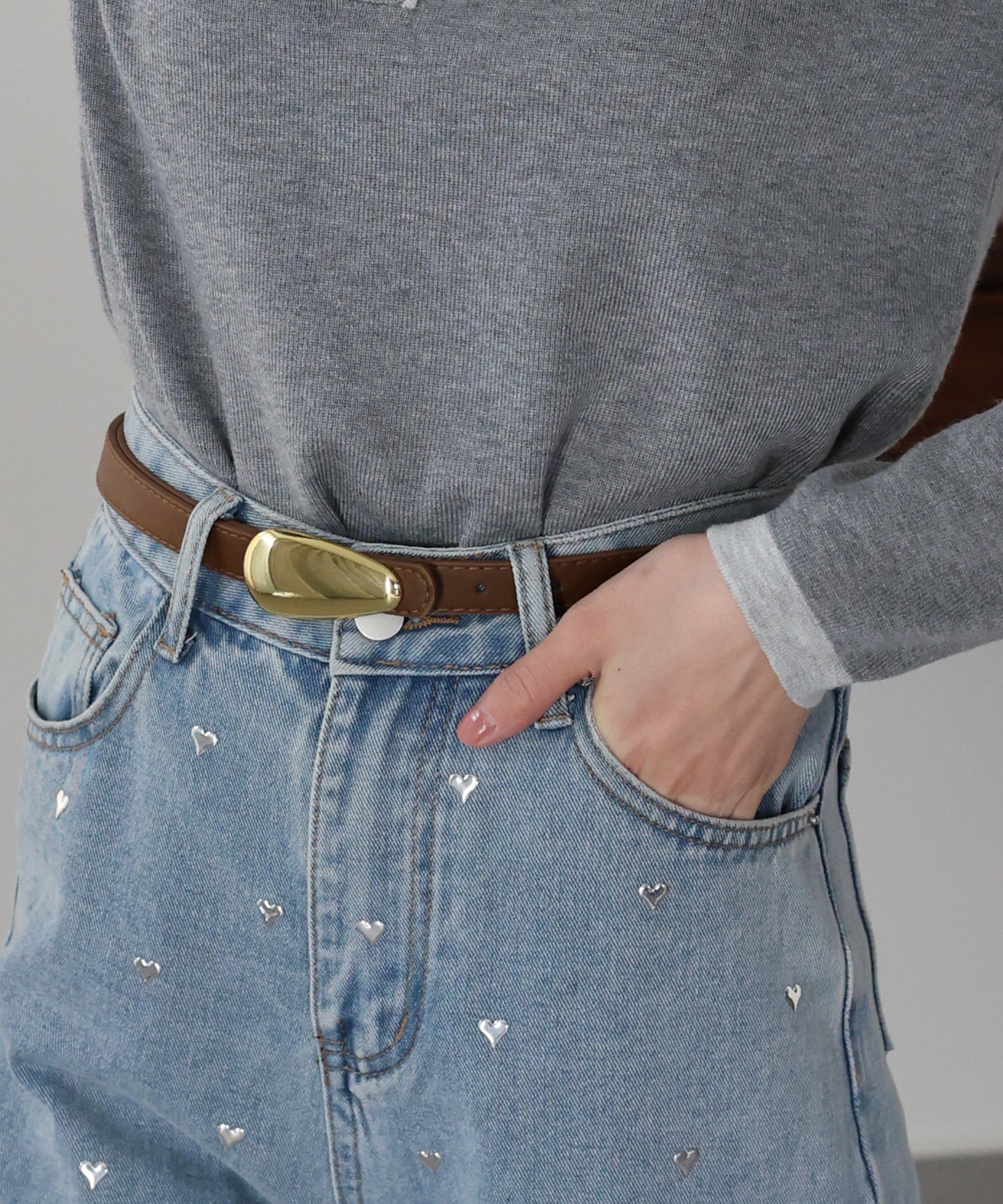 ニュアンスメタルベルト【ネコポス】