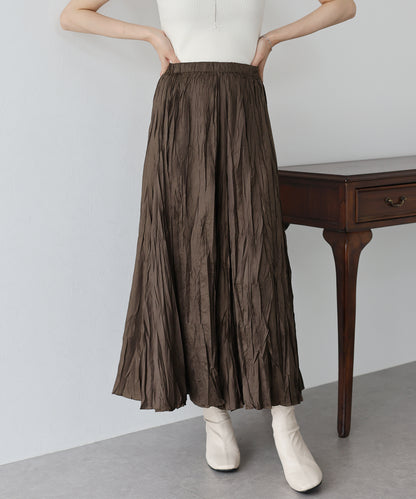 【SALE】シャイニープリーツスカート