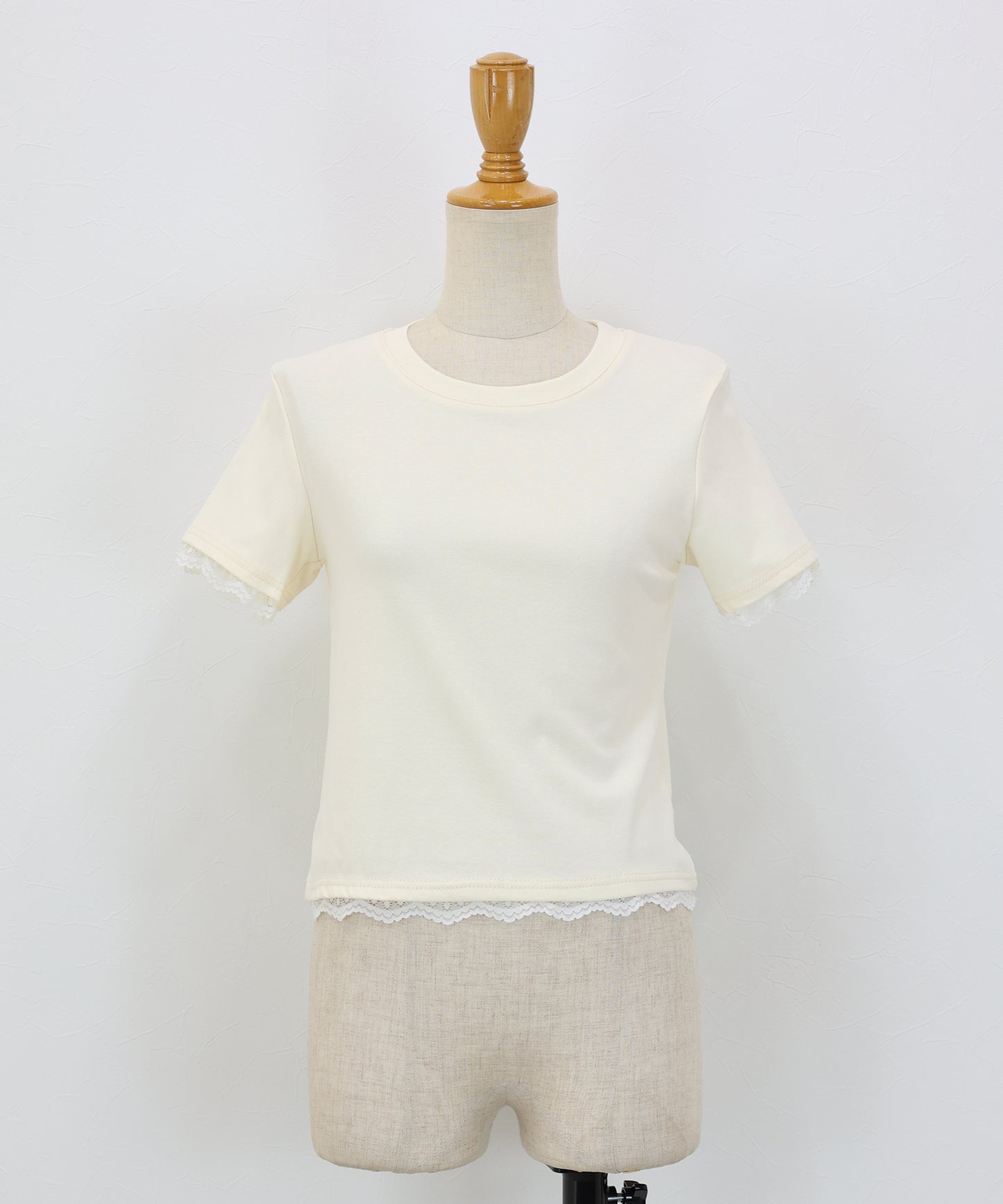 レースドッキングTシャツ【メール便】