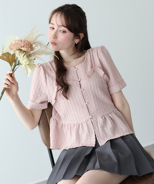 ぽこぽこビスチェドッキングトップス【メール便】