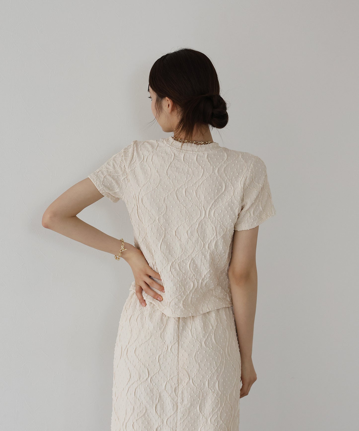 【新商品限定5％OFF（火）】ラインフクレジャガードカットソー[J by blue]