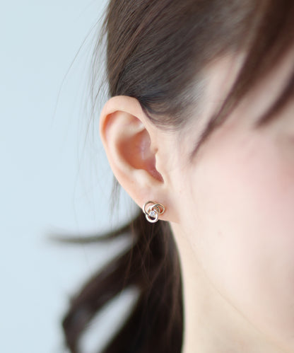 【早割5％OFF】リングビジューピアス / ニッケルフリー【ネコポス】