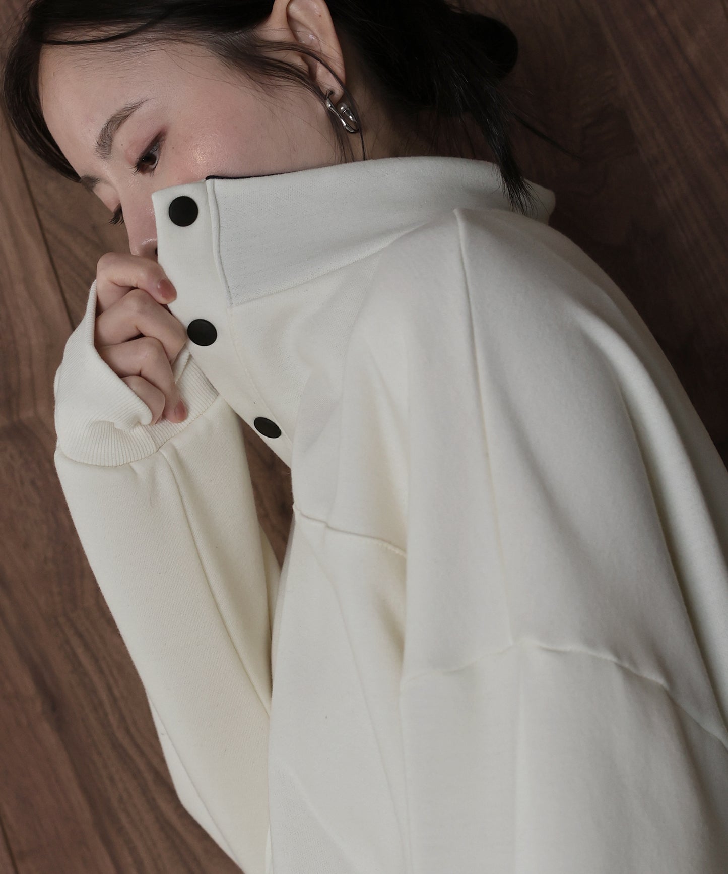 【早割5％OFF】裏起毛バイカラースウェット