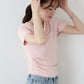 【TIME SALE】半袖アシメドレープTシャツ【ネコポス】