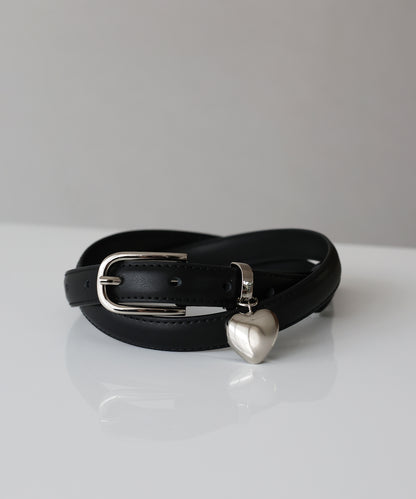 【TIME SALE】ハートチャームベルト