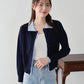 【早割5％OFF】レイヤードポロ襟カーディガン