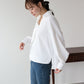 【早割5％OFF】カシュクールライクデザインブラウス【メール便】