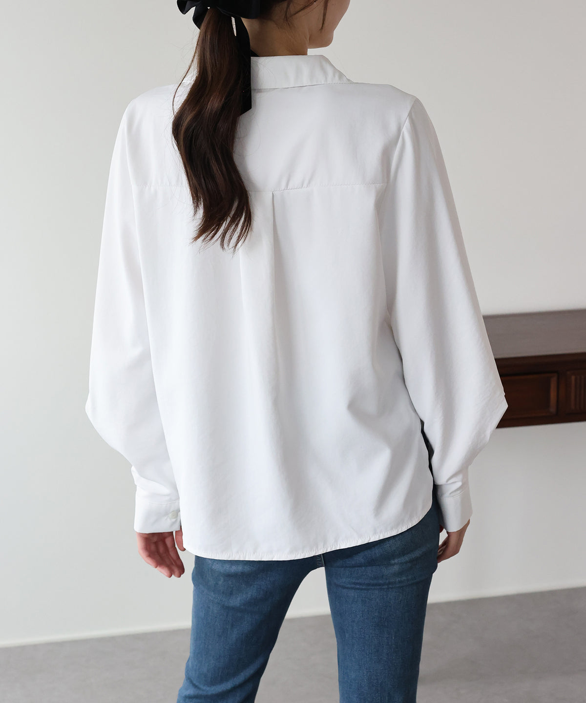 【早割5％OFF】カシュクールライクデザインブラウス【メール便】