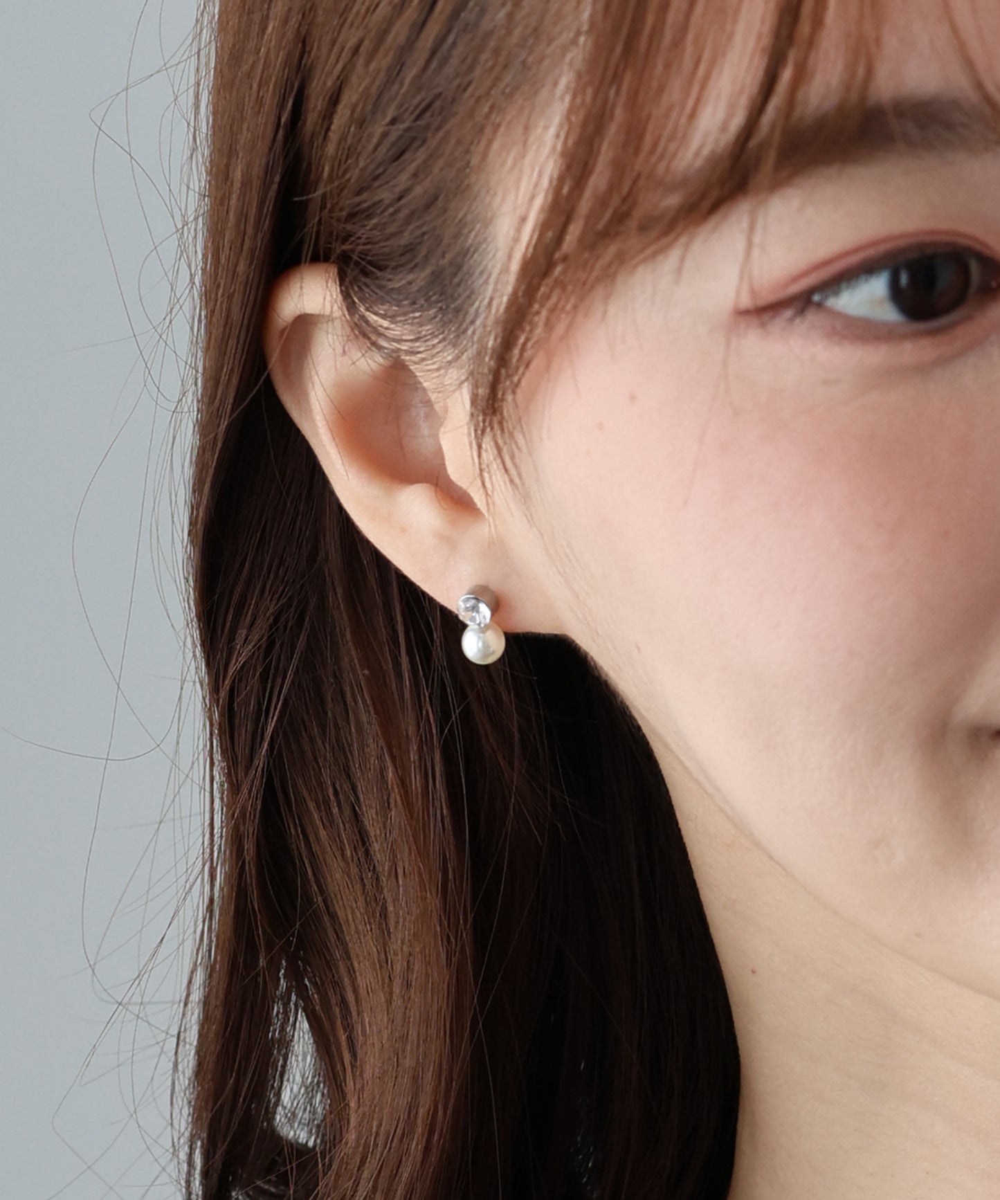 【早割5％OFF】ビジューパールピアス / サージカルステンレス【ネコポス】