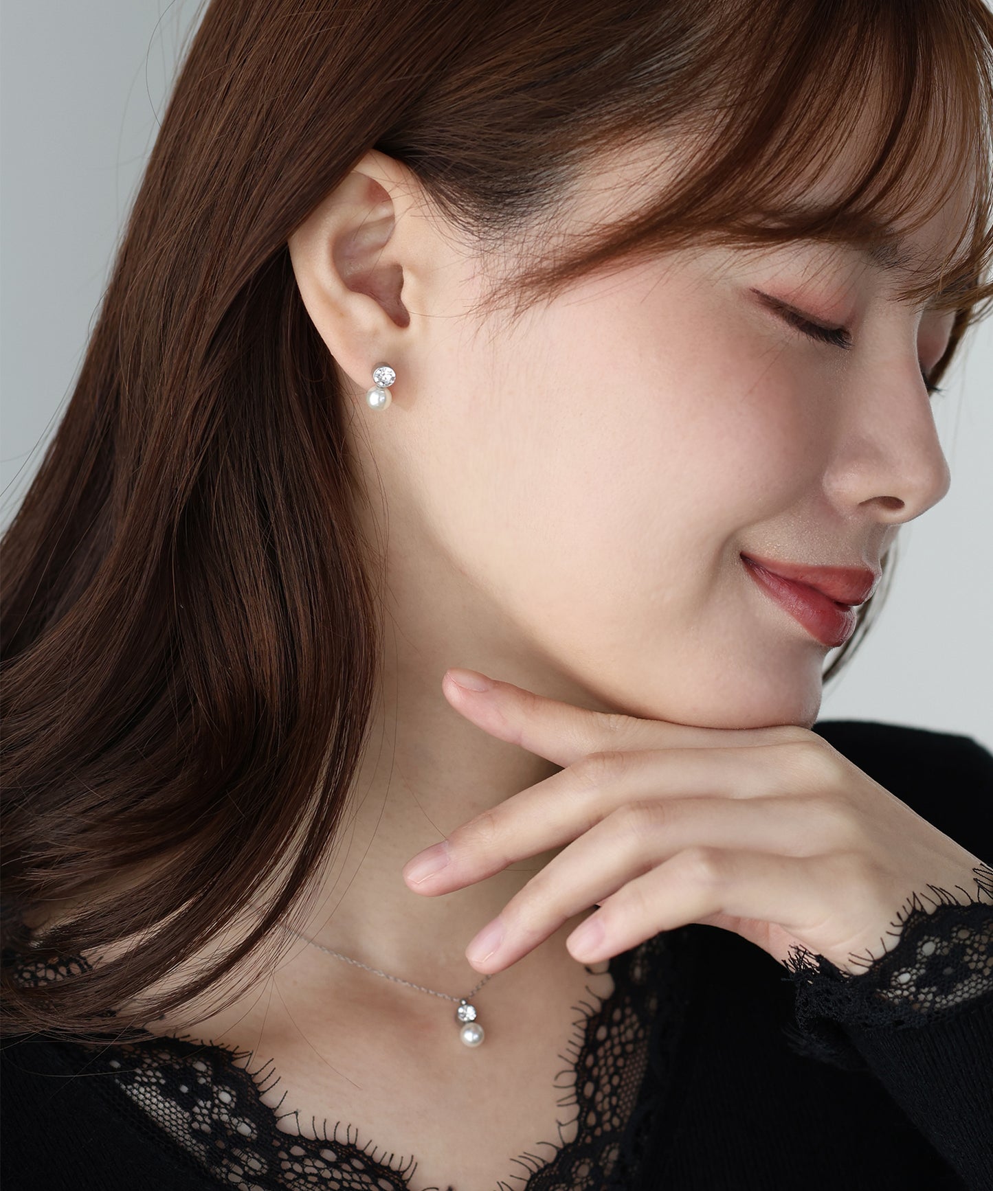 【早割5％OFF】ビジューパールピアス / サージカルステンレス【ネコポス】