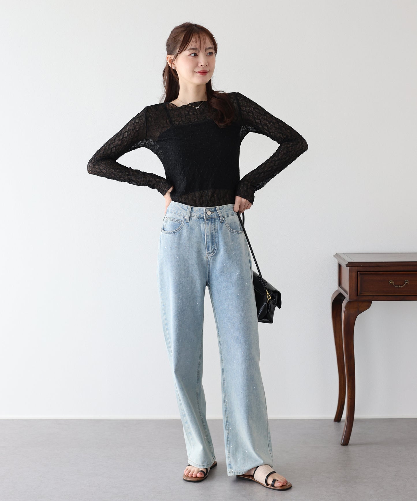 【早割5％OFF】ぽこぽこシアージャガードトップス【ネコポス】