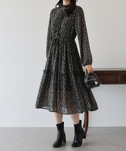 【SALE】フロントフリルワンピース