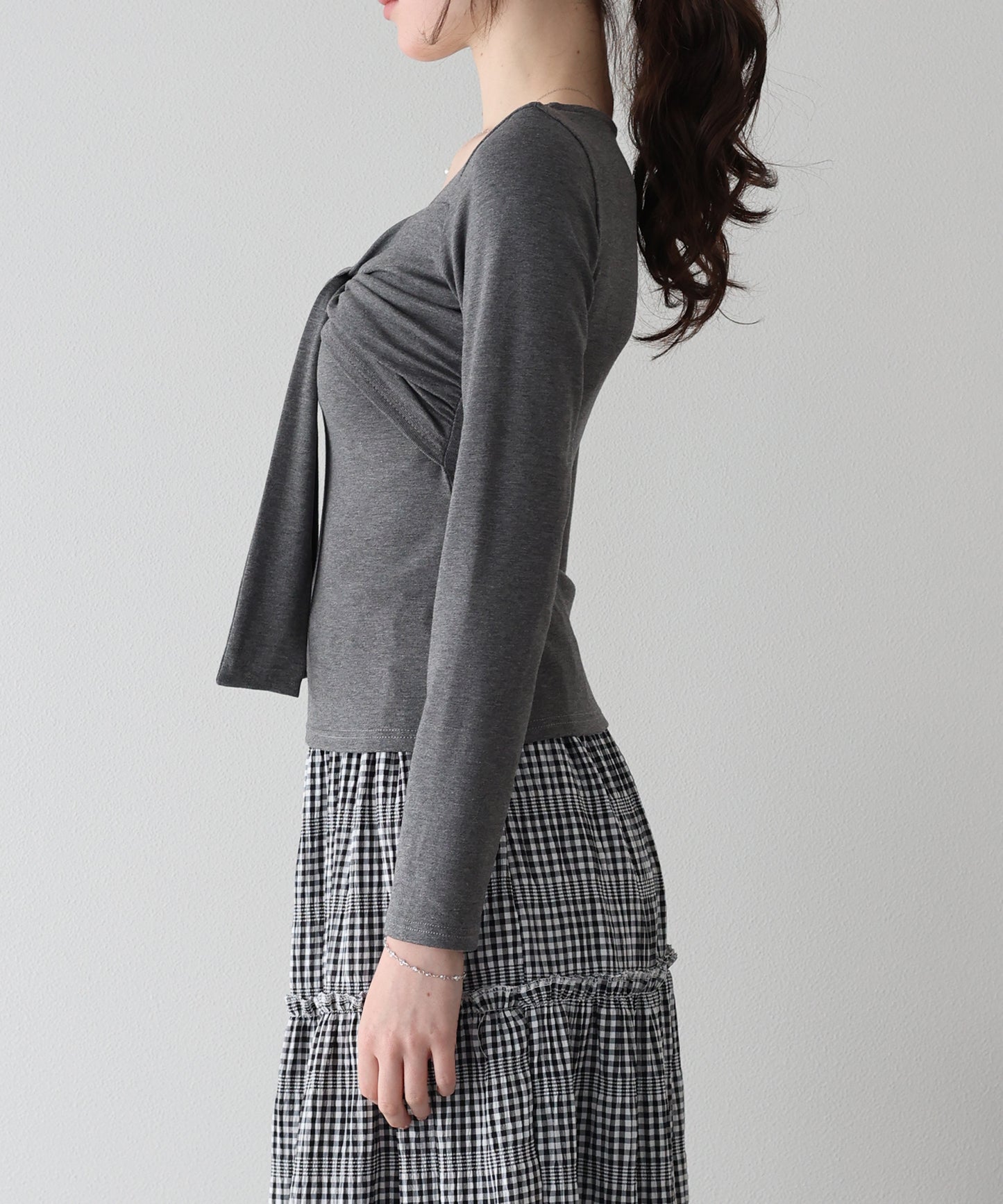 【早割5％OFF】フロントリボンTシャツ【ネコポス】