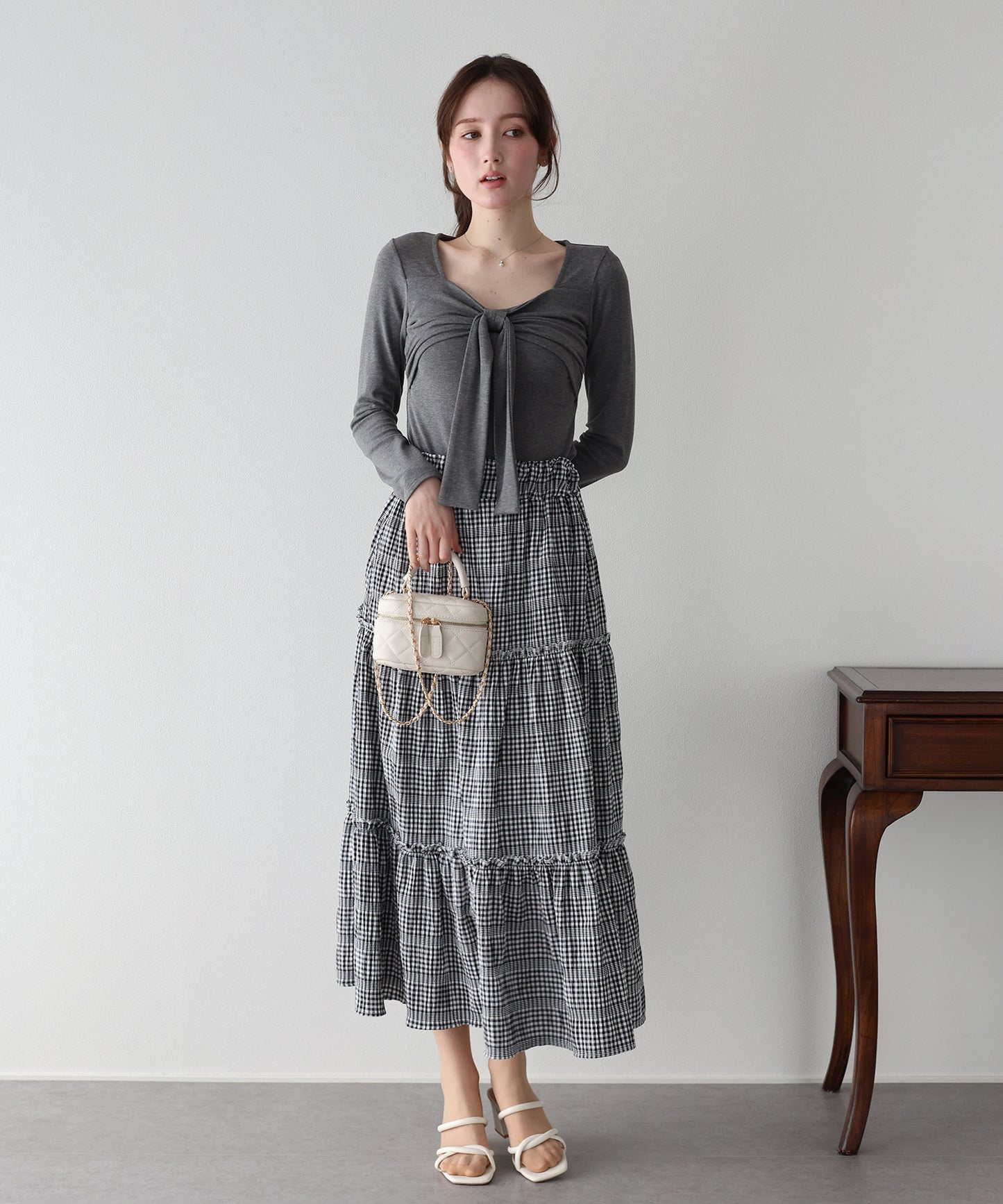 【早割5％OFF】フロントリボンTシャツ【ネコポス】