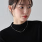 【早割5％OFF】ビジューバーネックレス/ ニッケルフリー【ネコポス】