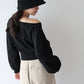 【早割5％OFF】オフショルダースウェット