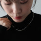 【早割5％OFF】ビジューバーネックレス/ ニッケルフリー【ネコポス】