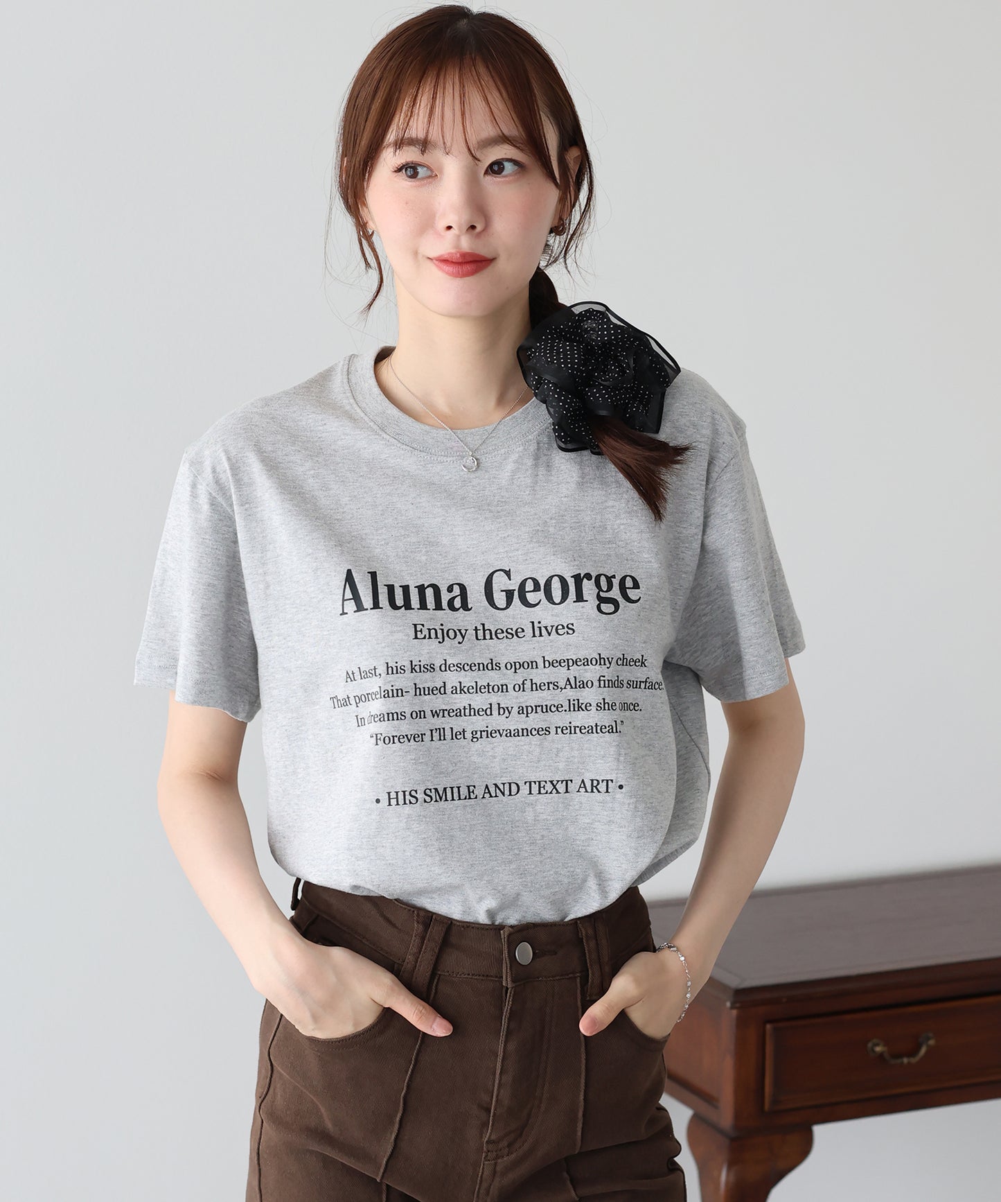 【SALE】レタリングロゴ Tシャツ【メール便】