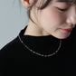 【早割5％OFF】ビジューバーネックレス/ ニッケルフリー【ネコポス】