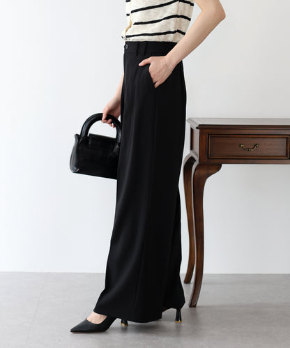 【SALE】ベーシックツータックパンツ