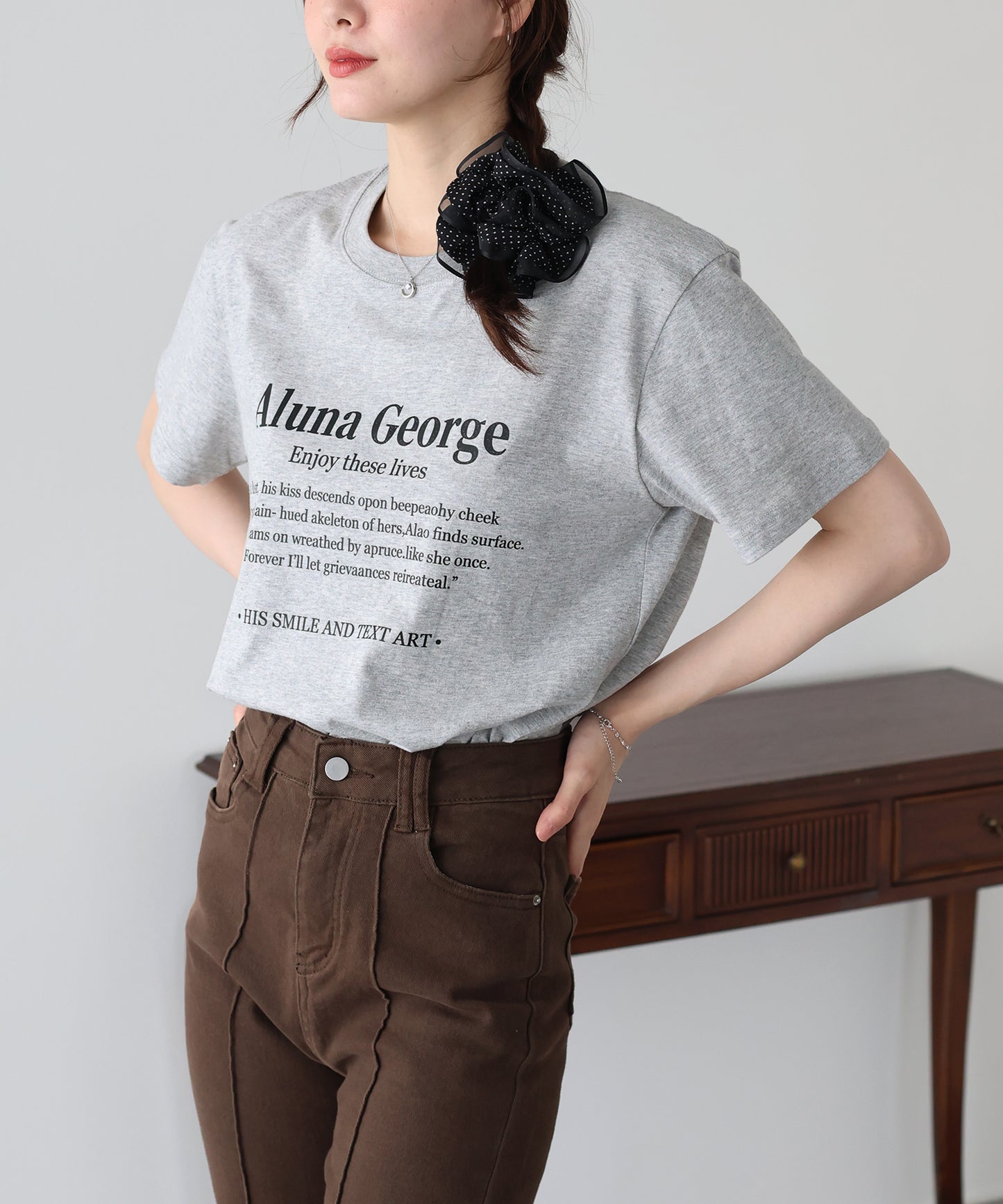 【SALE】レタリングロゴ Tシャツ【メール便】