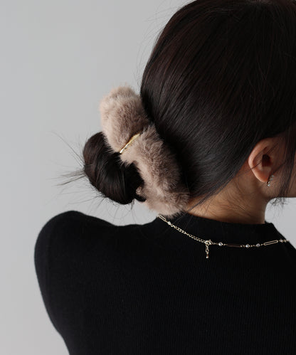 【早割5％OFF】メタルリングファーシュシュ【ネコポス】