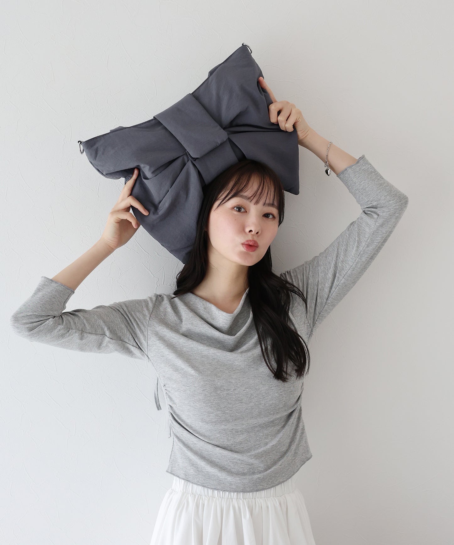 【TIME SALE】リボンパテッドバッグ
