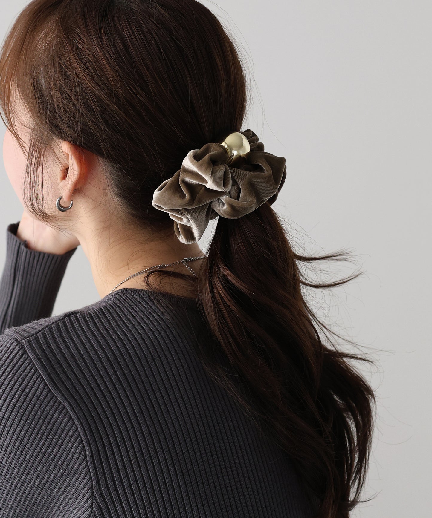 メタルボールベロアシュシュ【ネコポス】