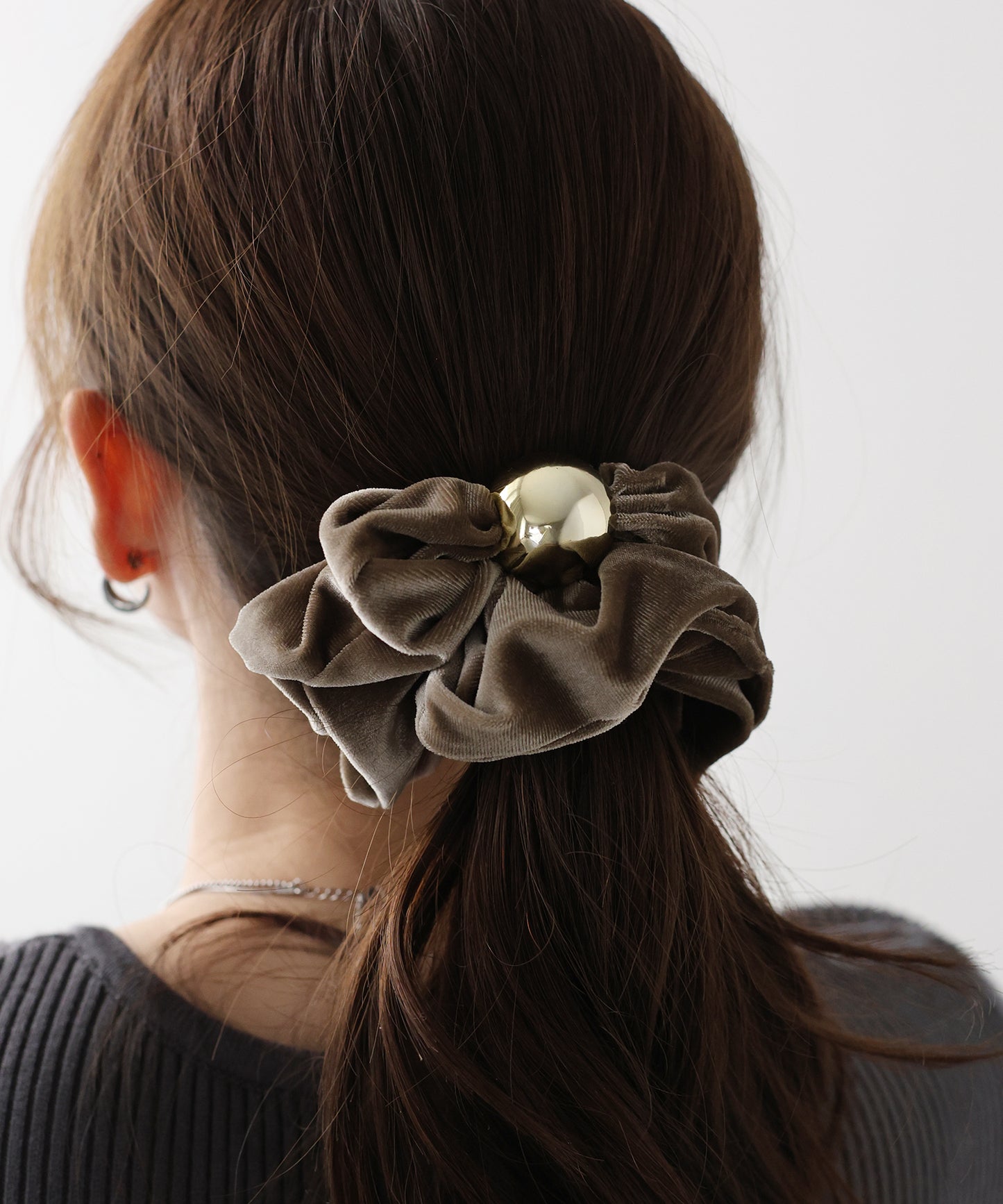 メタルボールベロアシュシュ【ネコポス】