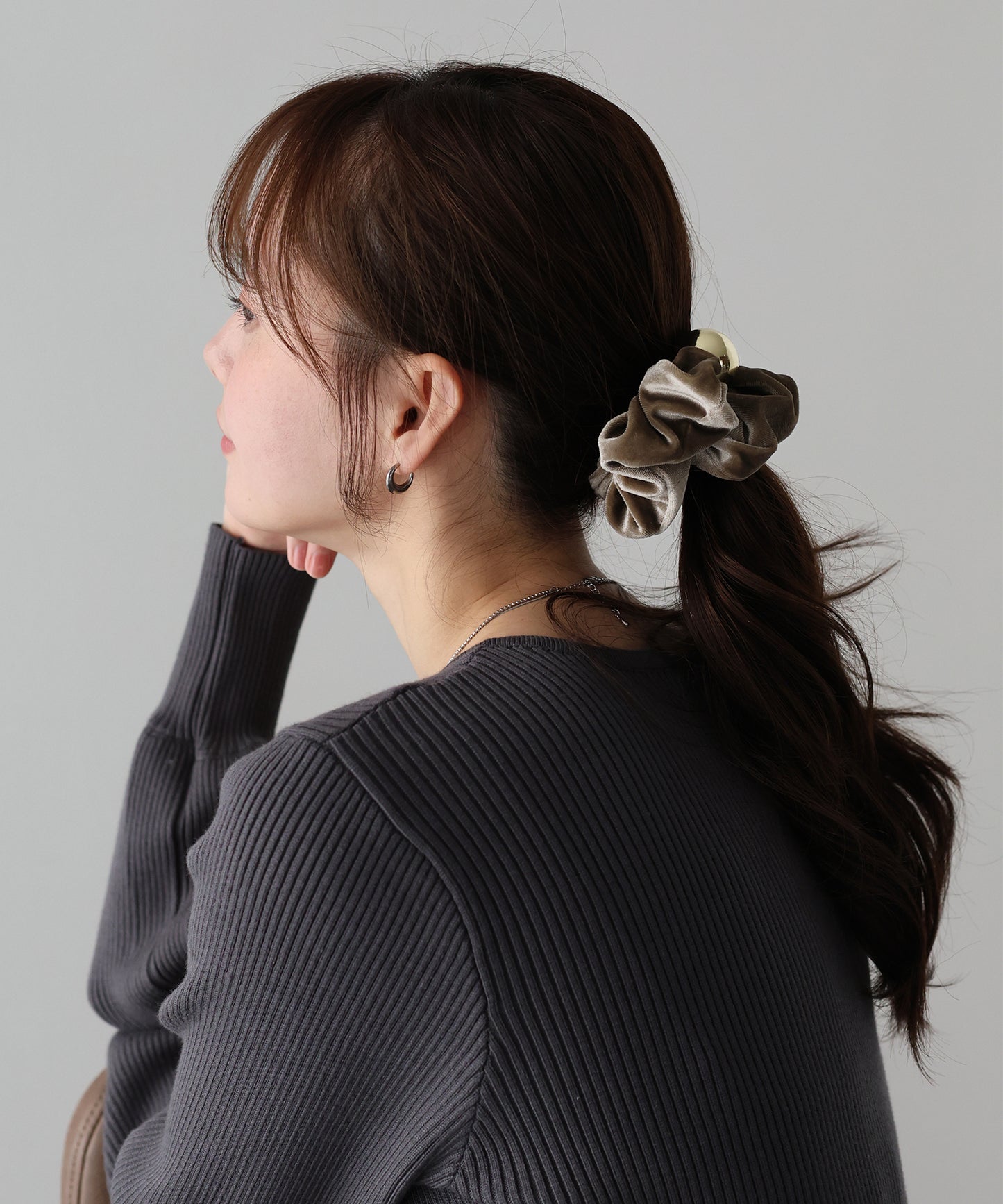 メタルボールベロアシュシュ【ネコポス】