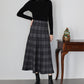 【早割5％OFF】ロングチェックスカート
