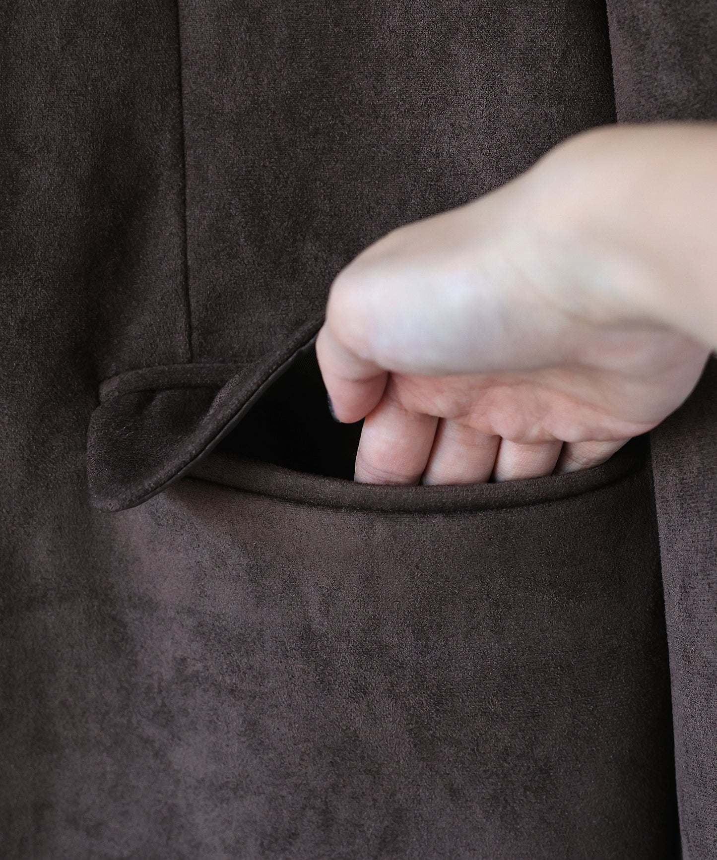 [J by blue]スウェードテーラードジャケット