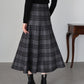 【早割5％OFF】ロングチェックスカート