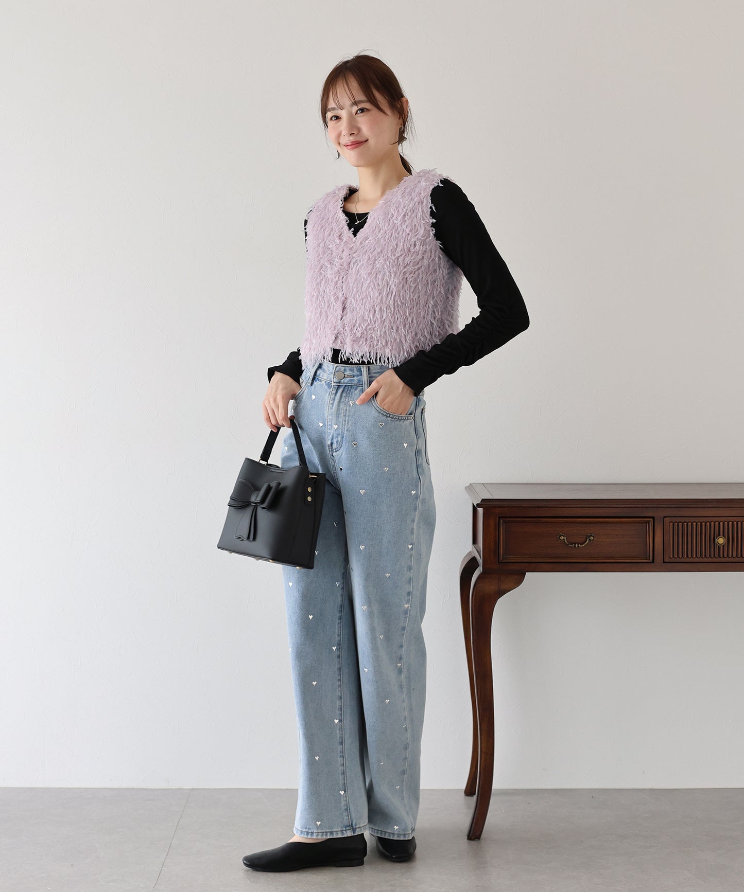 フェザーフリンジベスト
