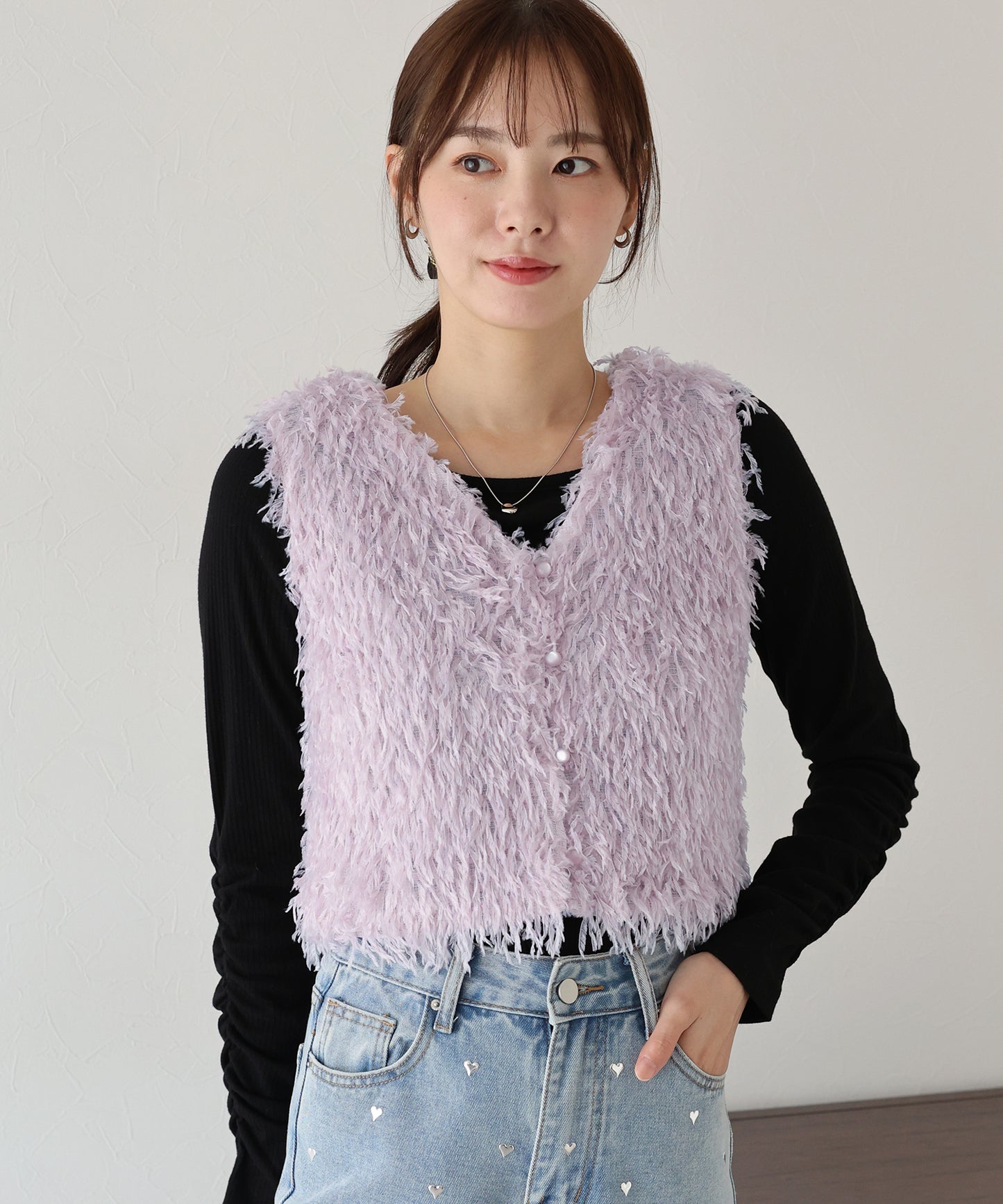 フェザーフリンジベスト
