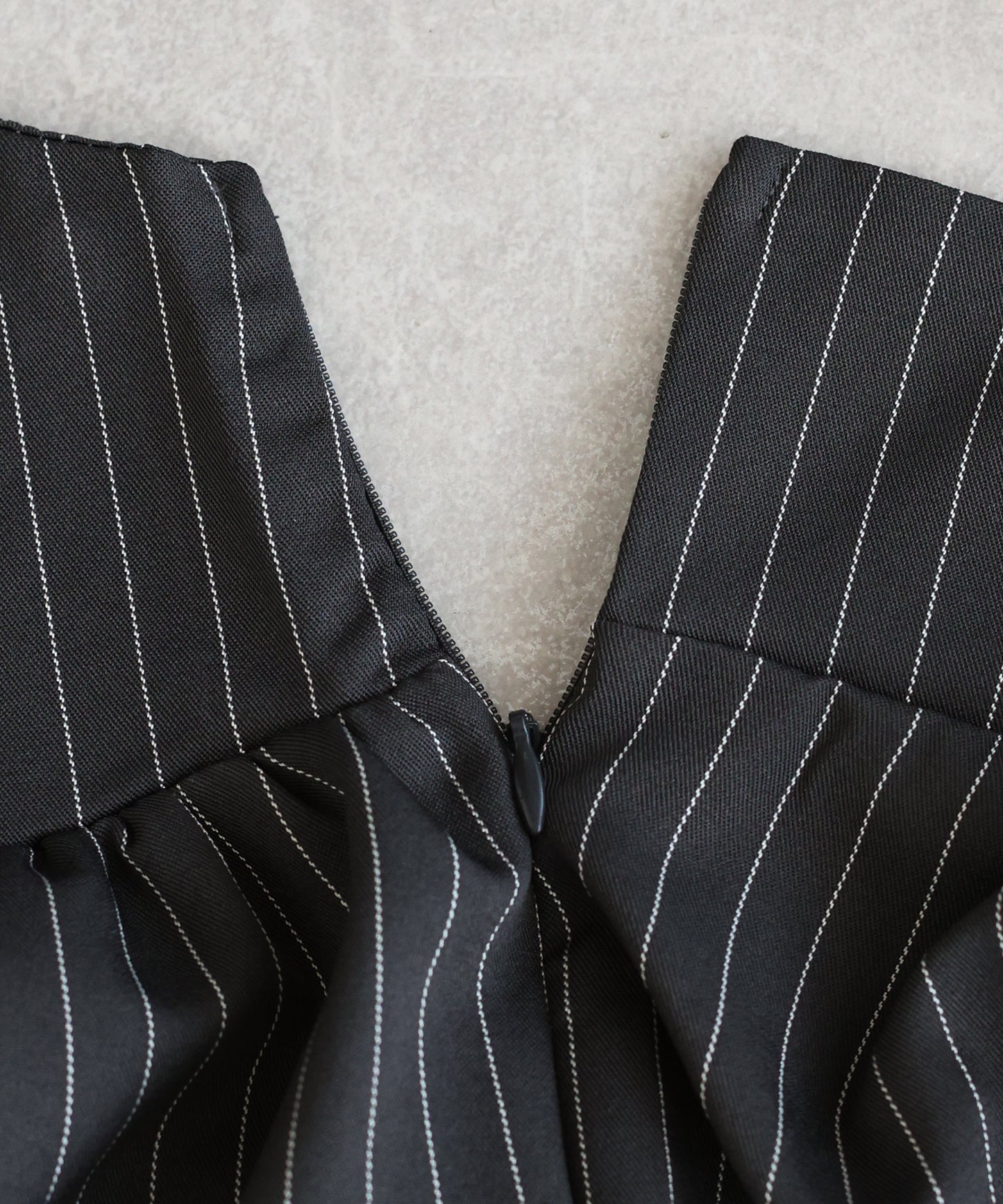 【TIME SALE】[ J by blue ]ピンストライプフリルサロペット