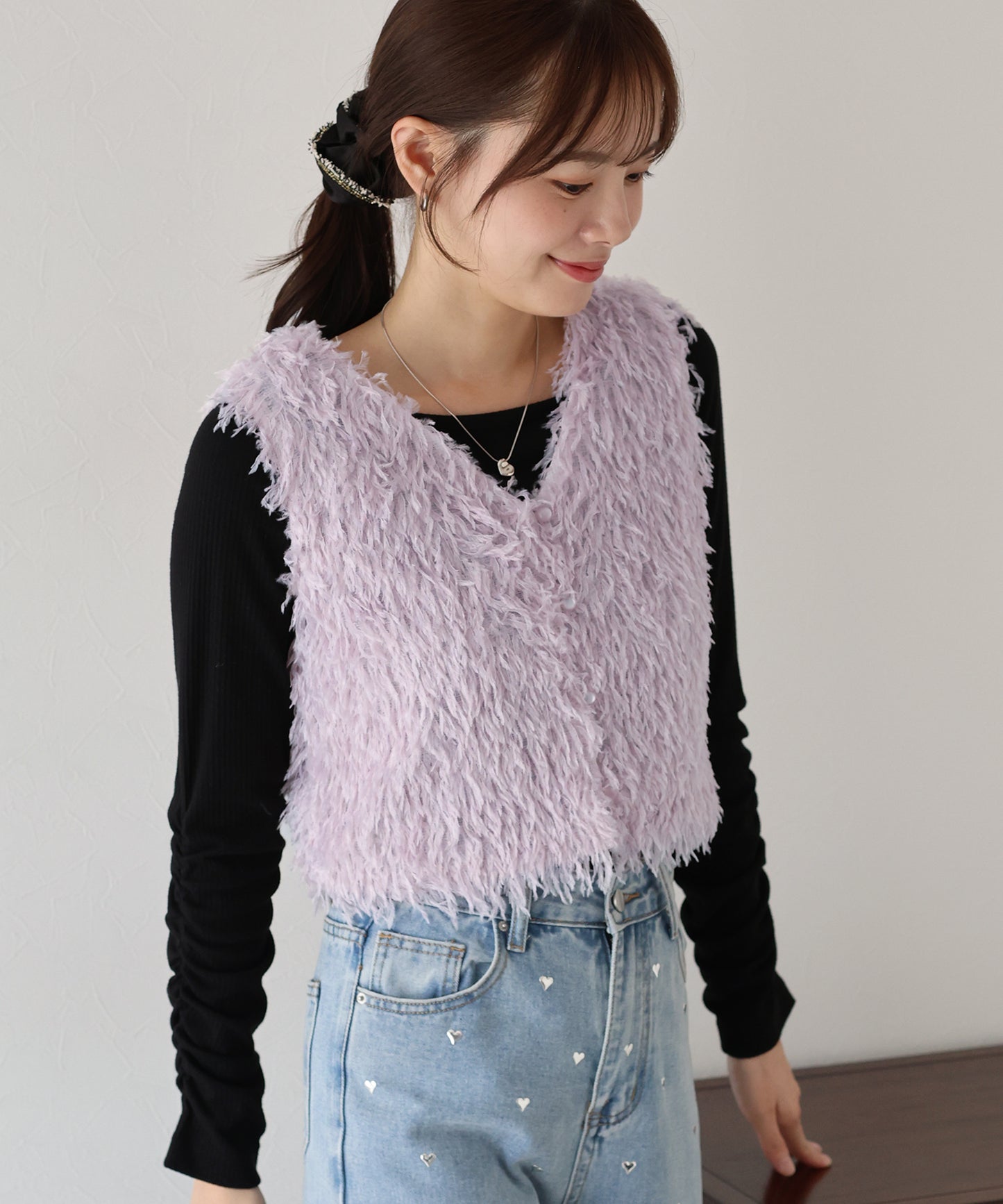 フェザーフリンジベスト