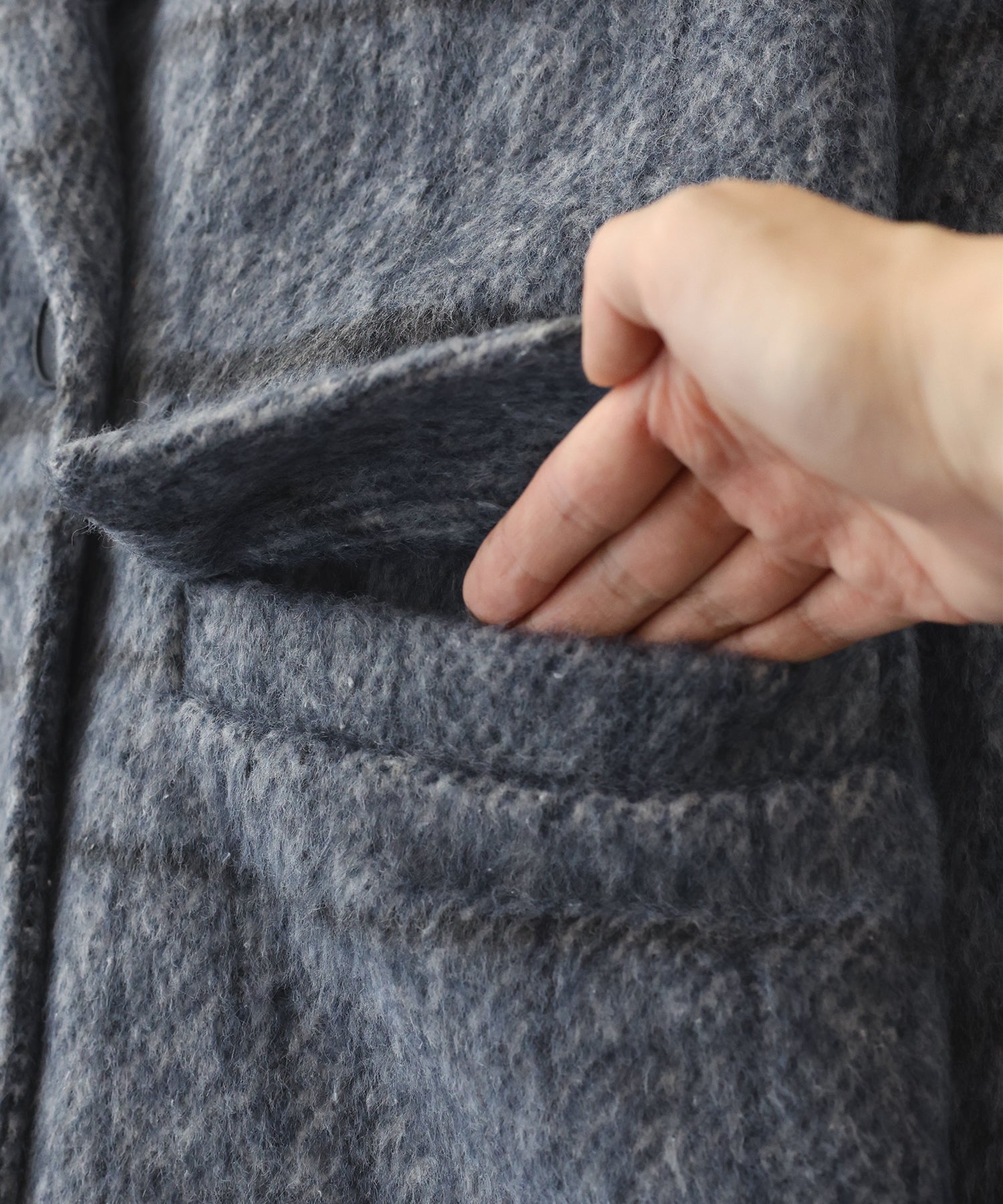 J by blue ]チェックロングコート – BLUE ONLINE