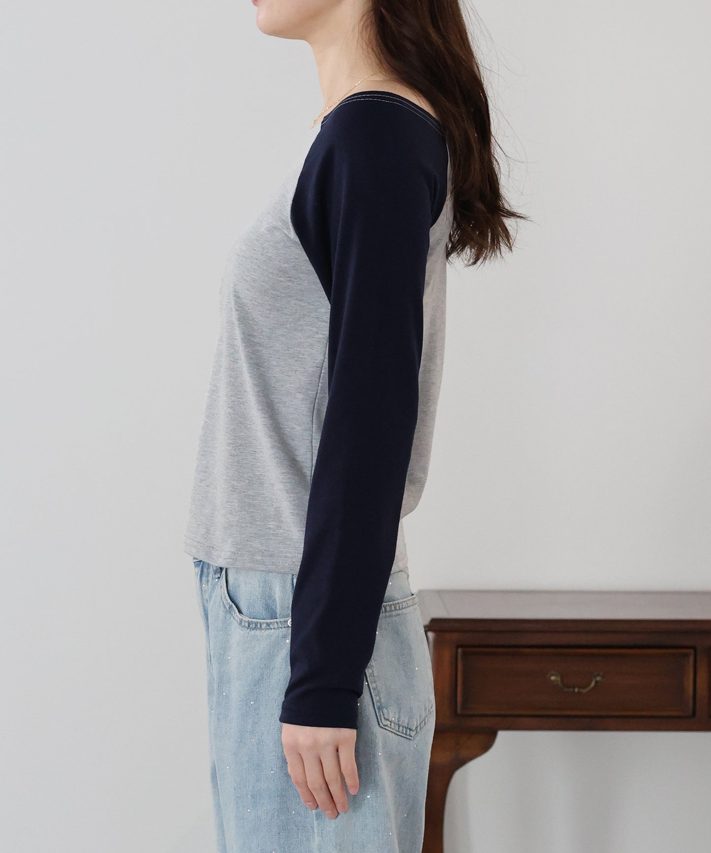 オフショルダーカットソー【ネコポス】